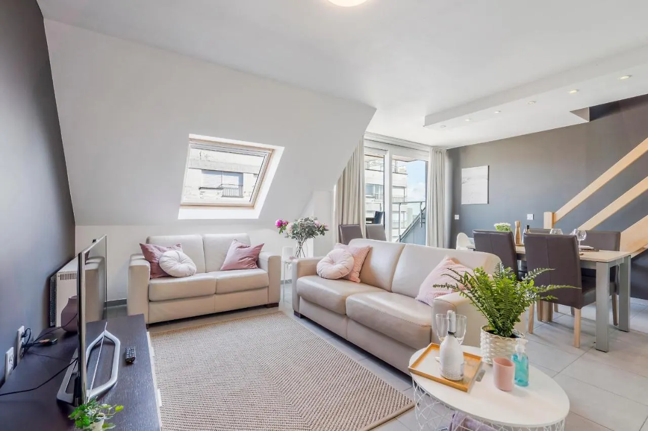 Perfect Getaway Duplex Rooftop App. W. Terrace Apartment Westende-Bad